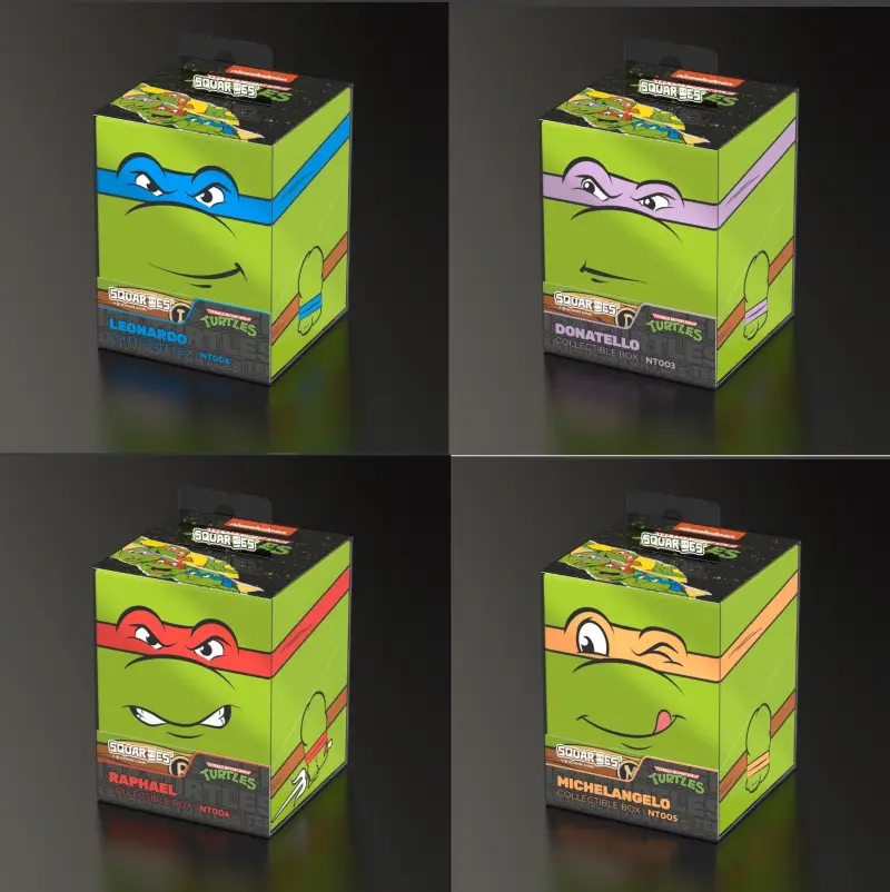 Ultimate Guard squaroe 收藏方塊系列卡盒100+ 忍者龜系列 Squaroe Teenage Mutant Ninja Turtles™