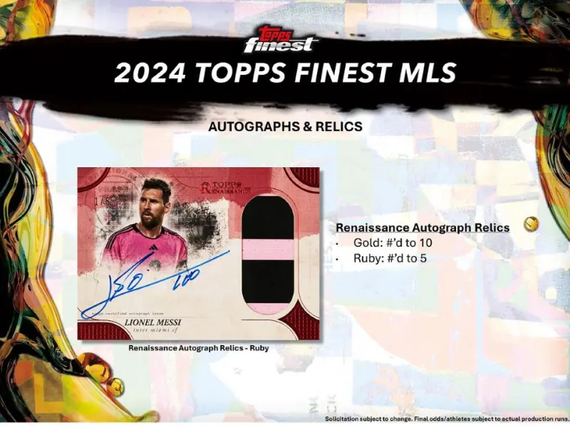 2024 Topps MLS Finest 足球卡