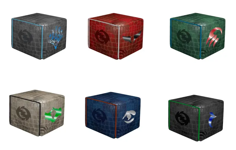 魔法風雲會 韃契：龍襲風暴 100+阿爾卡夫卡盒EDGE款 Premium Alcove Edge Deck Box for Magic: The Gathering