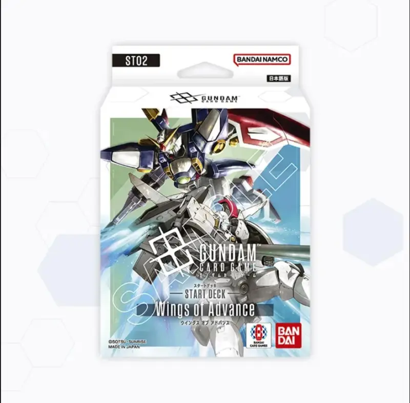 鋼彈卡牌遊戲 GUNDAM CARD GAME 起始牌組 Wings of Advance [ST02] 進升之翼 (新機動戰記鋼彈W)