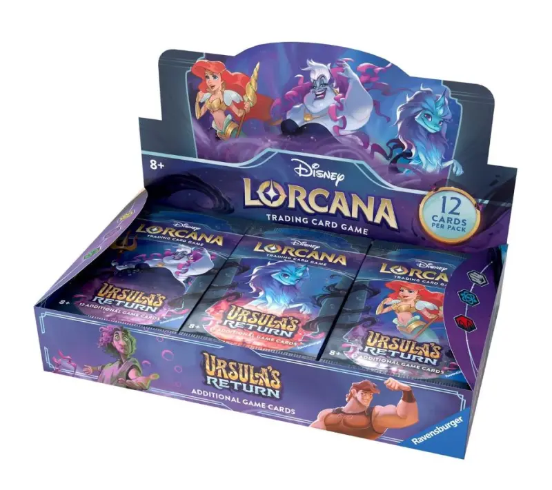 迪士尼集換式卡牌遊戲 Disney Lorcana 第4彈 Ursula’s Return 補充包