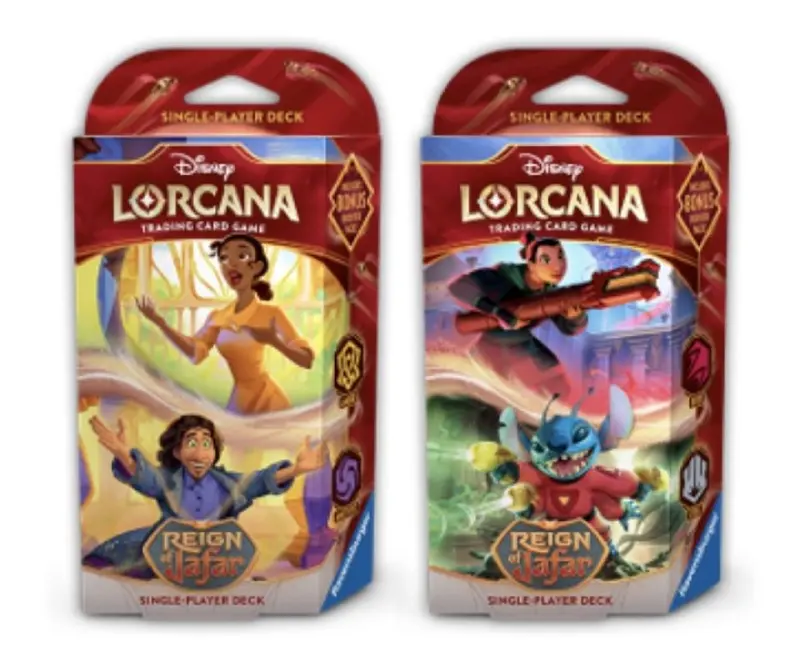 迪士尼集換式卡牌遊戲 Disney Lorcana第8彈 Reign of Jafar 單人牌組 SINGLE-PLAYER DECK 預組