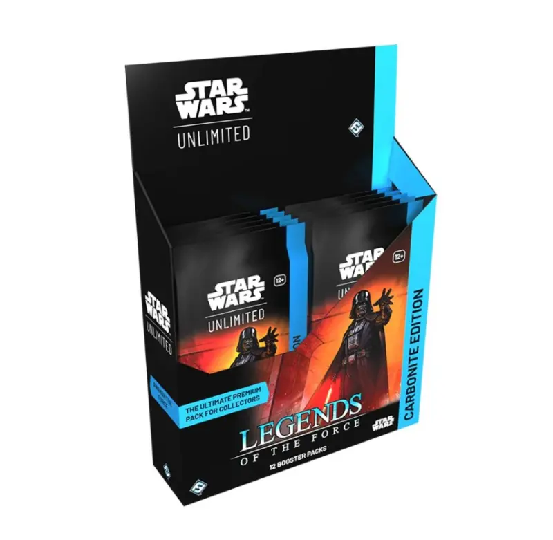 星際大戰無極限 第五彈 Star Wars: Unlimited | Trading Card Game Legends of the Force Carbonite Edition Booster Packs