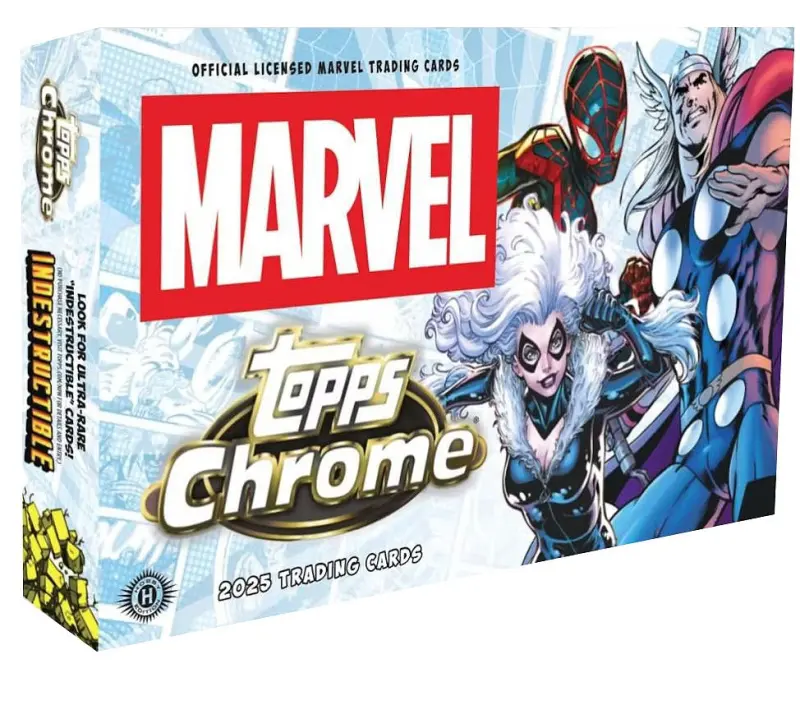 2025 Topps Marvel Chrome Hobby 收藏卡