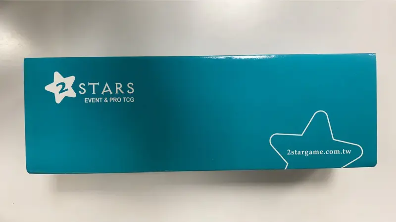 2STARS紙卡盒 湖水綠色 (接近藍綠色<顏色淺一點)