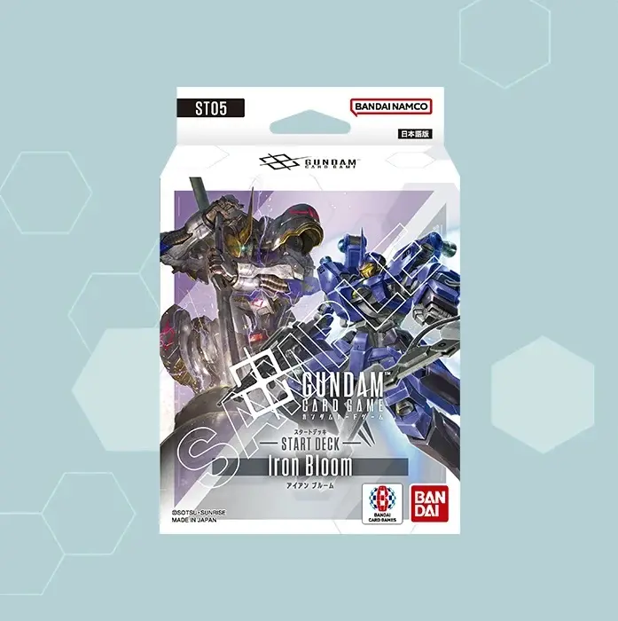 鋼彈卡牌遊戲GUNDAM CARD GAME Iron Bloom [ST05] 鋼鐵之華 起始牌組