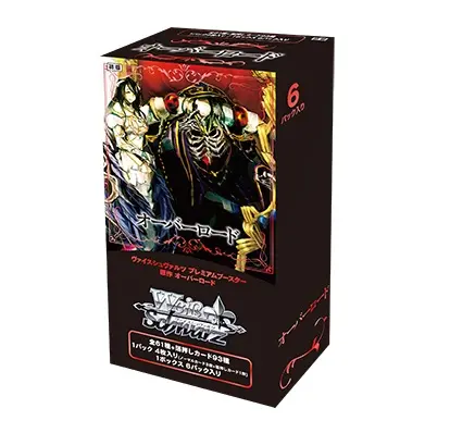 WS「原作 Overlord」高級擴充包 プレミアムブースター 原作 オーバーロード