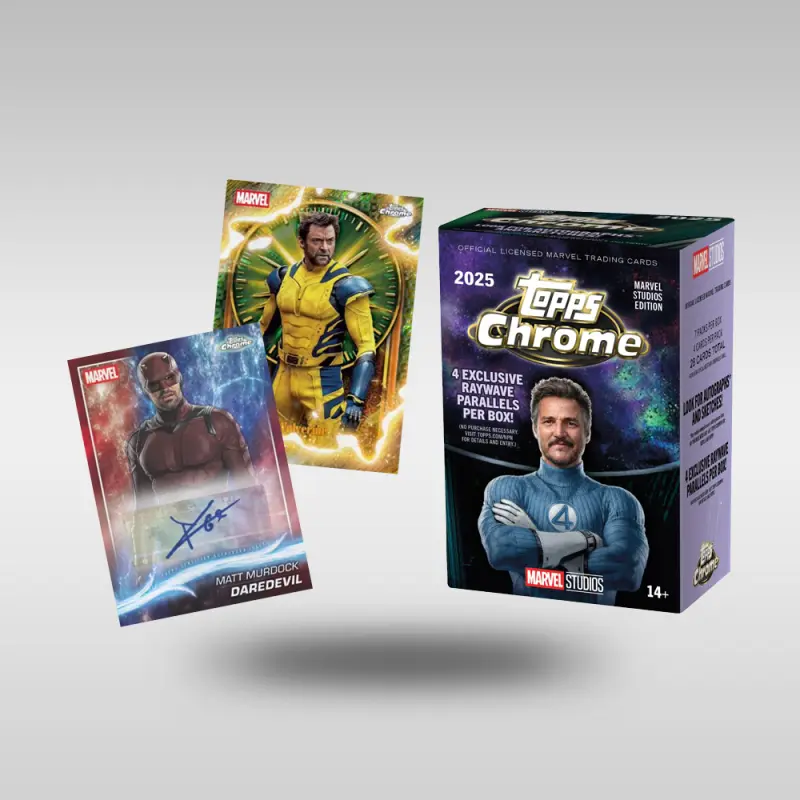 2025 Topps Marvel Studios Chrome漫威電影鉻版系列Value Box超值盒