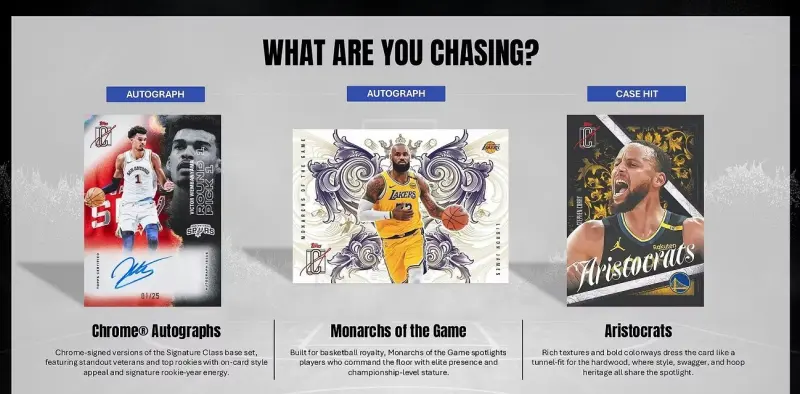 2025-26 NBA Topps Signature Class Hobby / Jumbo / Mage Box / Value Box BASKETBALL 籃球卡