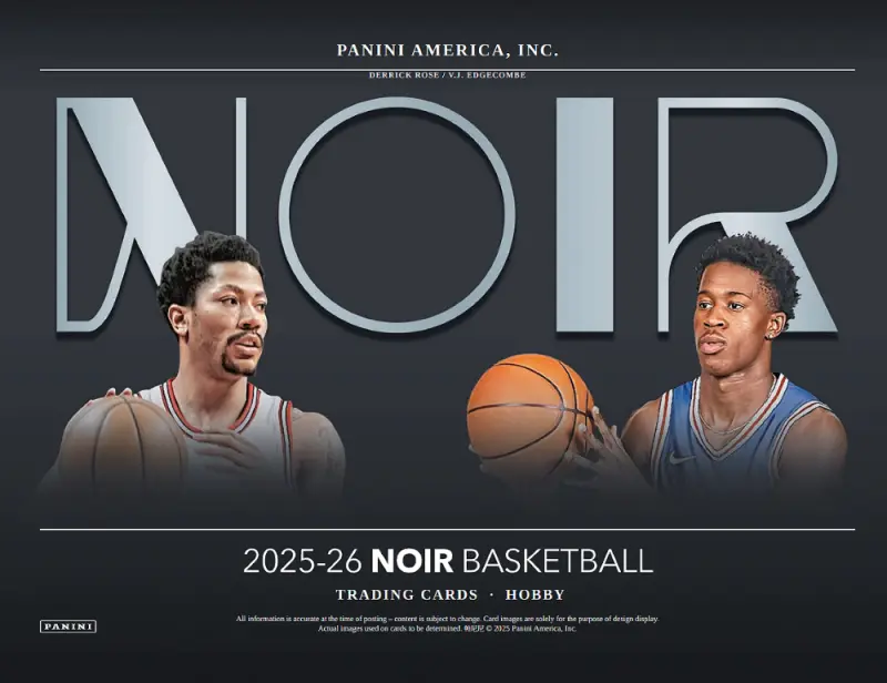 2025-26 Panini Noir Basketball 籃球卡