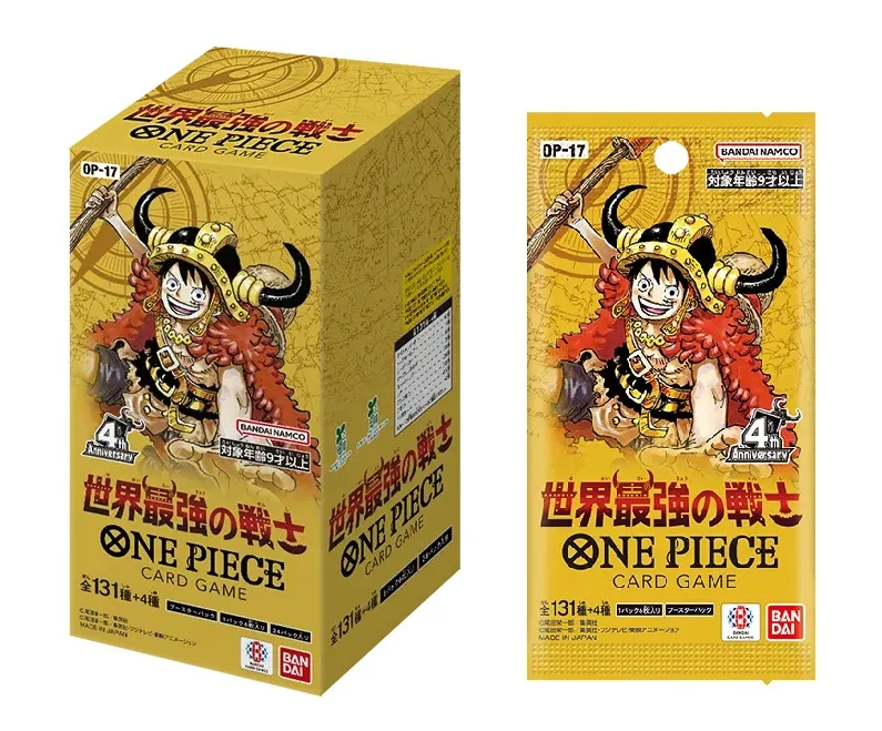 航海王卡牌遊戲 ONE PIECE 世界最強的戰士【OP-17】補充包