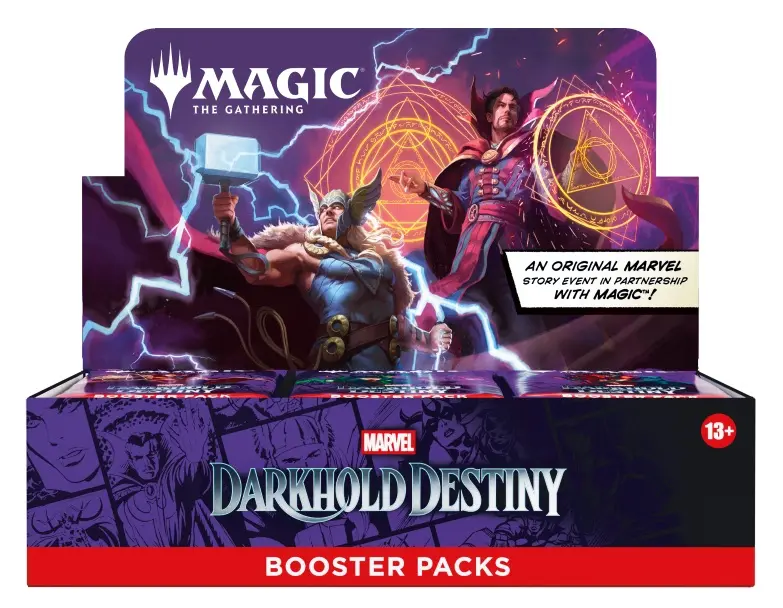 魔法風雲會|漫威：黑暗神書命運 補充包 Magic: The Gathering® | Marvel: Darkhold Destiny Booster Pack