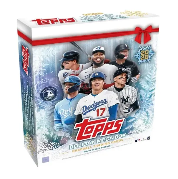 2026 Topps Holiday Baseball - Mega Box 棒球卡