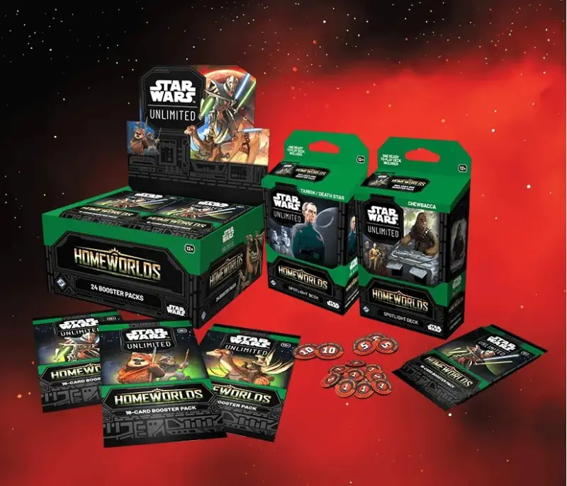 星際大戰無極限 Star Wars: Unlimited 第 九 彈 HMW 群星家園  Homeworlds 於 2026 年 10 月 9 日正式發售）