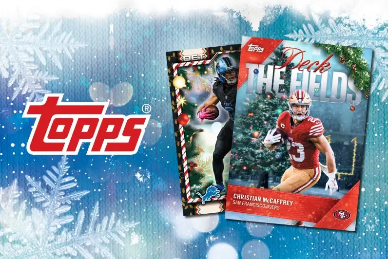 2026 NFL Topps Holiday 美式足球卡假期系列 Mega Box盒
